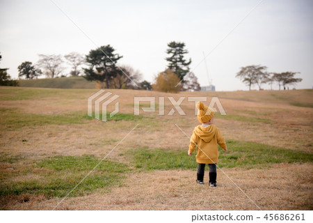 Children, Laughter, Olympic Park, Outdoors, Child, Boy Children, Laughter, Olympic Park, Outdoors, Child, Boy 45686261