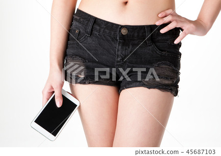 Woman, leg 45687103
