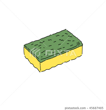 Sponge illustration - Stock Illustration [45687485] - PIXTA