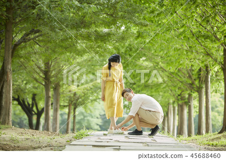 Couple, lover, student, college student, date, summer, park, stroll, forest, way Couple, lover, student, college student, date, summer, park, stroll, forest, way 45688460