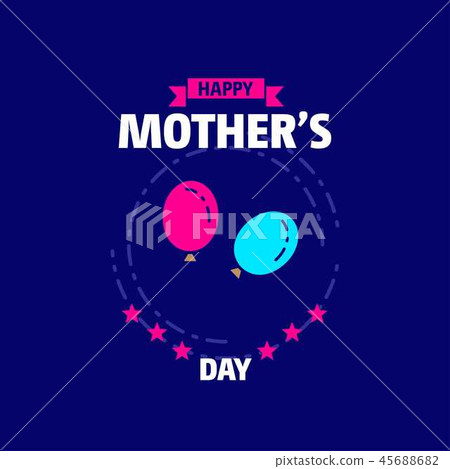 Happy Mother's day greetings card 45688682