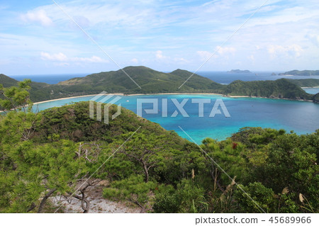 Okinawa Prefecture Shimajiri-gun Zamami Island Island sightseeing Okinawa travel Okinawa travel Nature leisurely Okinawa 45689966