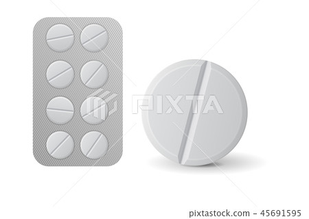 Tablet with blister 45691595