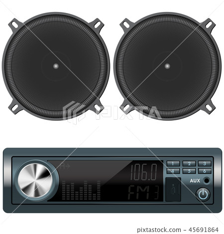 Car audio and speakers 45691864