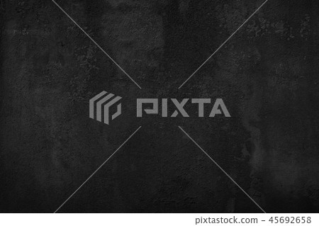 Black surface cement wall background for design 45692658