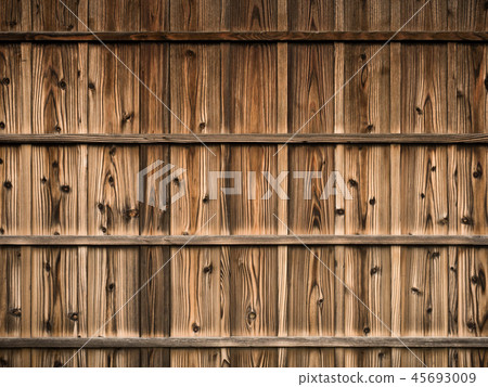 Old board wall 45693009