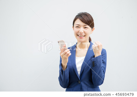 Business woman smile 45693479