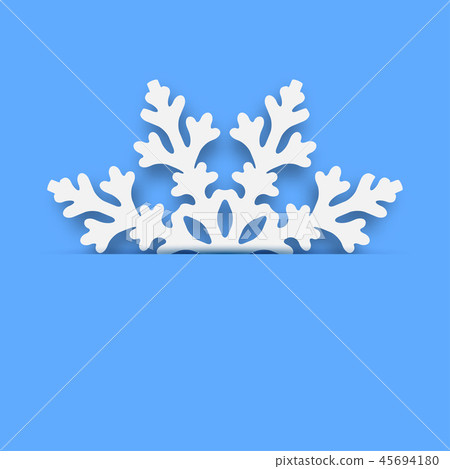 Christmas card - Winter Snowflake Christmas card - Winter Snowflake 45694180