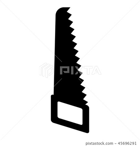 Hand saw icon Hand saw icon 45696291