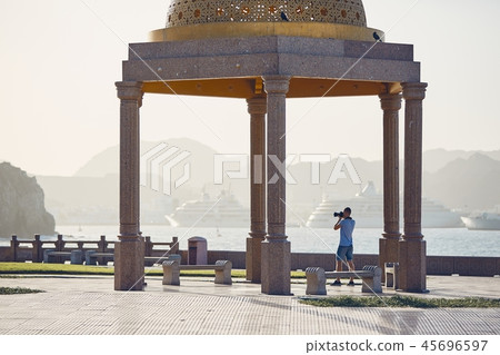 Young tourist in Oman 45696597