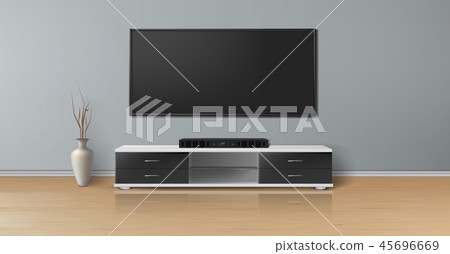 mockup of empty room, minimalistic interior 45696669