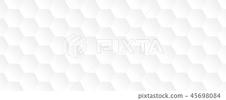 bright white abstract honeycomb background 45698084