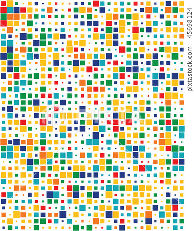 Colorful squares, seamless - Stock Illustration [45698124] - PIXTA