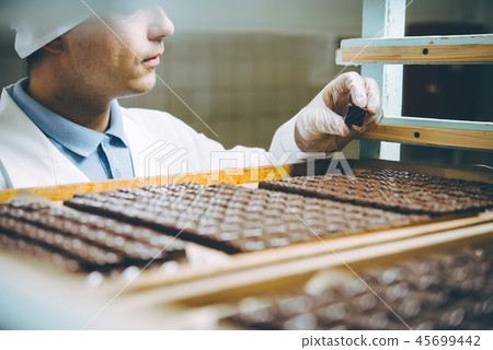 chocolate candy making 45699442