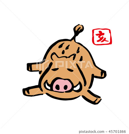 新年卡的材料 45701866