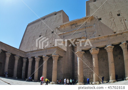 Egypt Edfu Temple Horus Temple Egypt Edfu Temple Horus Temple 45702818