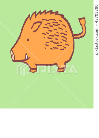 New year's card New year's card 45703280