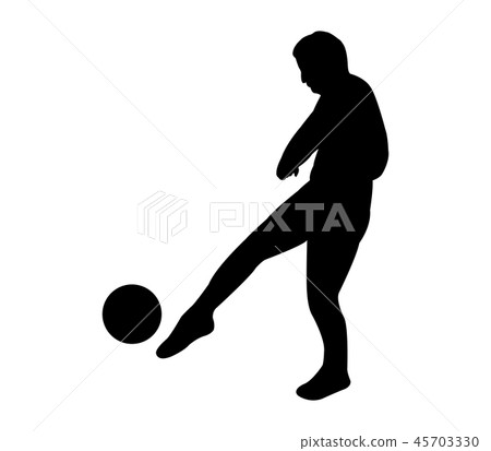 soccer player icon 45703330