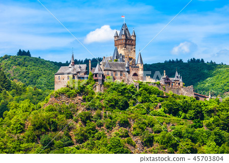 Reichsburg Castle in Cochem, Germany 45703804