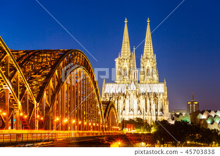 The Cologne Cathedral in Germany 45703838