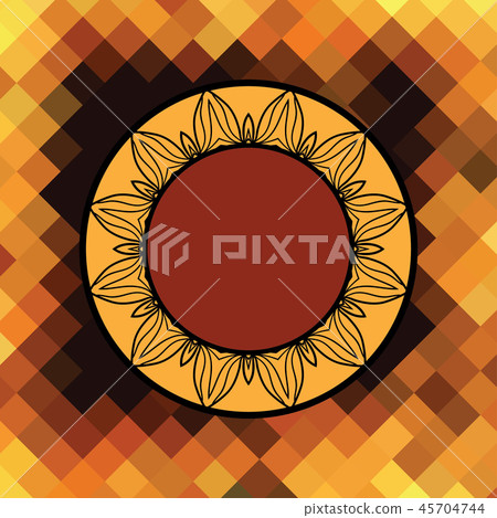 mandala triangle vector mandala triangle vector 45704744