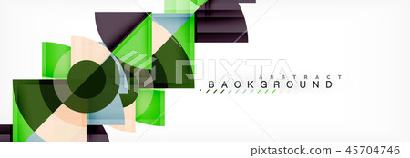 Trendy circles composition geometric background Trendy circles composition geometric background 45704746