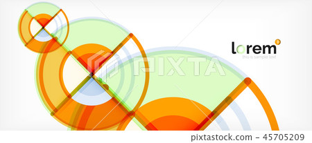 Modern geometric abstract background 45705209