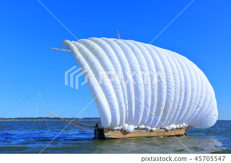 Lake Kasumigaura sightseeing sailboat Lake Kasumigaura sightseeing sailboat 45705547