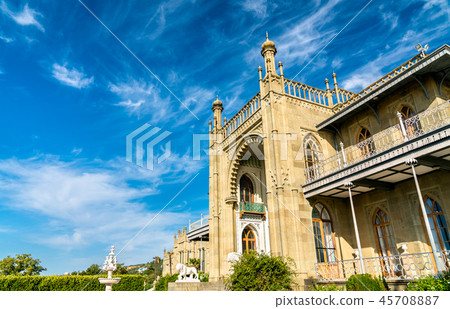The Vorontsov Palace in Alupka, Crimea 45708887
