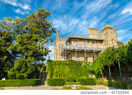 The Vorontsov Palace in Alupka, Crimea 45708894