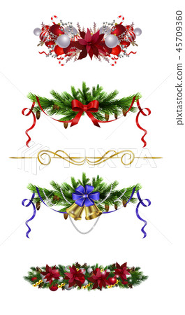 Christmas elements for your designs 45709360