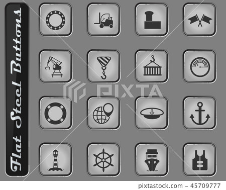 harbor icon set harbor icon set 45709777