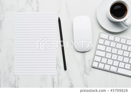 Concept of coffee break at the office 45709826