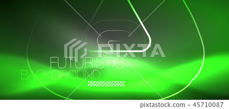 Vector neon color abstract background 45710087