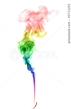 Abstract multicolored smoke Abstract multicolored smoke 45711201