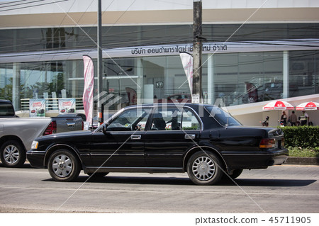 Private car, Toyota Crown. Private car, Toyota Crown. 45711905