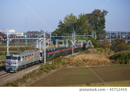 睡覺限量快遞仙后座（EF 510 + E26系列）東北幹線：Shiraoka-Shin Shiraoka 45712459