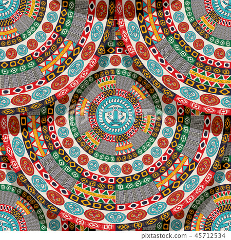 Native aztec, mayan tile  45712534