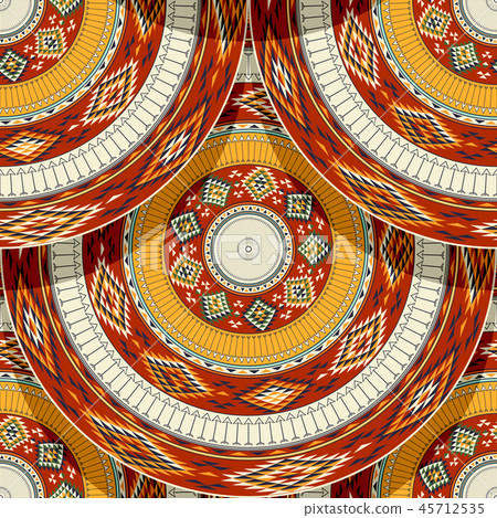 Native american indian tile 45712535