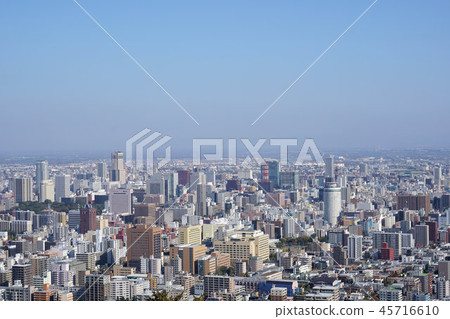 Sapporo Prince Hotel and central Sapporo area (view from the summit of Maruyama) 45716610