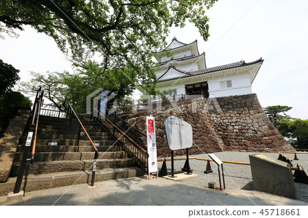 小田原城堡Honmaru Tenshukaku平成的偉大的改造 小田原城堡Honmaru Tenshukaku平成的偉大的改造 45718661
