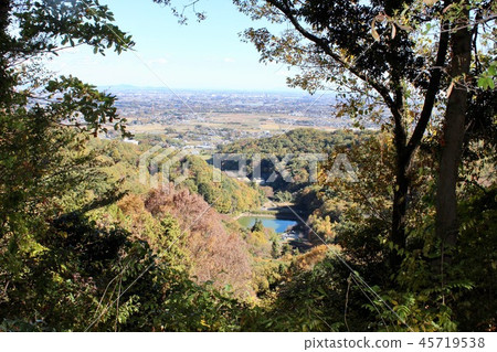 Kirigaya Tsu Pond seen from Mt. 45719538