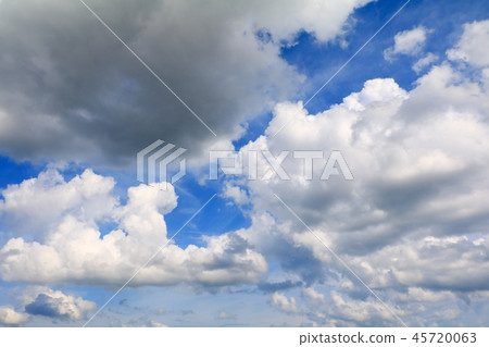 blue sky with rain cloud art of nature beautiful blue sky with rain cloud art of nature beautiful 45720063