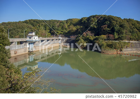 Kasho Dam _ Tontori Prefecture Nichinan Town Kasho Dam _ Tontori Prefecture Nichinan Town 45720982