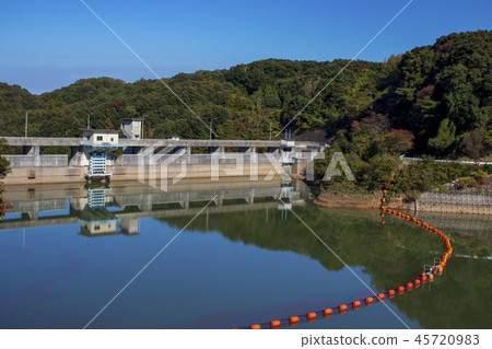 Kasho Dam _ Tontori Prefecture Nichinan Town Kasho Dam _ Tontori Prefecture Nichinan Town 45720983
