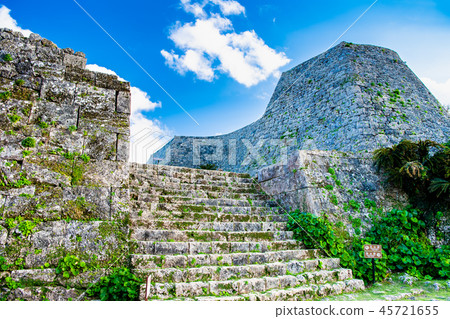 Okinawa Nakagusuku Castle North Pass Okinawa Nakagusuku Castle North Pass 45721655