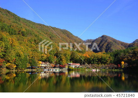 November Yotsuya Lake 75 Autumn leaves 45721840