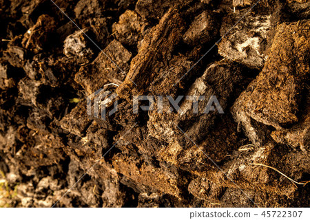 peat, closeup of a stock peat, closeup of a stock 45722307