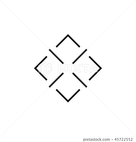 Simple sniper aiming cross icon. Simple sniper aiming cross icon. 45722552