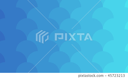 Abstract blue neon background. Bright geometric pattern. Mosaic. Abstract vector illustration 45723213
